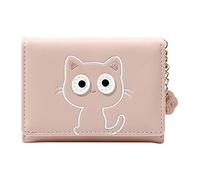 JPXXFM Portefeuille de Portefeuille personnalisé Portefeuille Vide avec Cartes à sous-Fentes ID Purse Porte-Grain supérieur Portefeuille pour Hommes (Rose, Taille Unique)