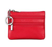 JPXXFM Portefeuille Portefeuille Portefeuille Portefeuille Sacs pour Femmes Zipper Change de Portefeuille Porte Portefeuille Portefeuille Portefeuille (Rouge, Taille Unique)