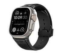 JPXXFM Pour bande Ultra 2 49mm 46 mm 45 mm 44 mm Strap en caoutchouc 10 9 8 7 6 5 4 3 2 1 SE avec connecteur métallique