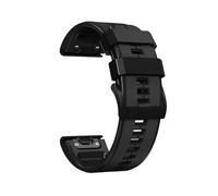 JPXXFM Pour Fēnix/Epix/Quatix/Marq Series/Descent Series / D2 Series/Enduro/TACTIX, SILICONE Soft Brepwant Imperproof Remplacement Sobre pour QuickFit 22 mm Watch Band