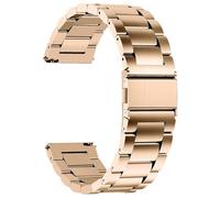 JPXXFM Quick Release Metal Chain Watch Bands, Stainless Steel Link Watch Strap Bracelet 18mm, 19mm, 20mm, 22mm For Men Women