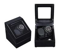 JPXXFM Remontoir automatique pour montres - Moteur silencieux avec 5 modes de rotation - Coque en bois - Cadeau de vacances (G), A, Standard, Standard