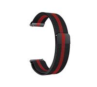 JPXXFM STRAP MEST MESH METAL ACTEUR INOXEUX 18/20 / 22 mm Accessoires de tête plate magnétique