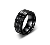 JPXXFM Titanium Steel Men's Ring Version de l'anneau de personnalité à la mode Single Single Index Ind Index Men's Ring