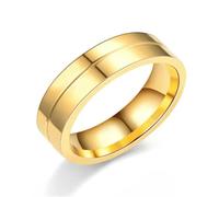 JPXXFM Titanium Steel Zircon Ring Fashion Rhingestone Simple Mariage Engagement de mariage Anniversaire Rings de doigt pour les hommes Amateur