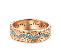 JPXXFM TRENDY 585 ROSE FULL CIRCLE RINE