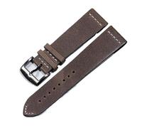 JPXXFM Wachband For MIDO Ocean Star Navigator M032M032607A Suede Genuine Leather Watch Strap