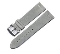 JPXXFM Wachband For MIDO Ocean Star Navigator M032M032607A Suede Genuine Leather Watch Strap