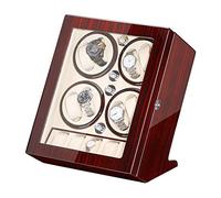 JPXXFM Watner Winder Automatic Watch Box pour l'enrouler 8 Montres 5 PEINTURE DE PIANO DE RACKAG