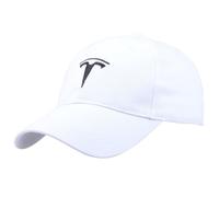 JPYDFI Casquette Baseball pour Tesla Model 3 Highland 2024, Réglable Casquettes Sport Extérieur Sunhat Chapeau Unisexe Réglable avec Motif Automobile,B