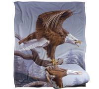 Jq Licensing - Jg Taking Flight Eagle Plaid Ultra Doux au Toucher Soyeux - 152 x 127 cm