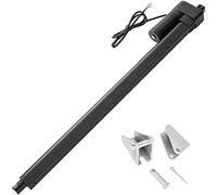 JQDML Actionneur linéaire à course de 900 mm 12 V robuste 3000 N/3000 N/299,4 kg IP65 étanche 5 mm/s avec supports de montage, pour armoire, ouvre-fenêtre, ouvre-porte, domotique