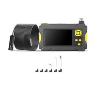 JQGADL 4.3" Camera Inspection Canalisation,Endoscope Canalisation,Caméra D'égout, Caméra D'inspection De Tuyau HD avec 6 Lampes LED pour L'inspection des Égouts(Size:10 M/32.8 FT,Color:Jaune)