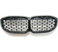 JQHXFDC - Calandre Avant de Voiture, calandre de Capot, calandre diamantée, Style Automobile apte pour BMW 1 Series F40 2019-2023