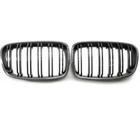 JQHXFDC - Calandre Avant de Voiture, calandre de Capot, calandre diamantée, Style Automobile pour BMW pour F20 F21 1 Series pour 2010-2014