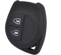 JQHXFDC - Coque de Protection en Silicone pour clé de Voiture pour Opel Vauxhall Agila pour Fiat Sedici pour Suzuki Jimny 2 Buttons Protecteur de Coque en Silicone
