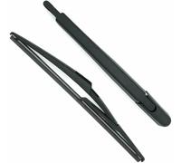 JQHXFDC Ensemble de balais et Bras d'essuie-Glace arrière pour Voiture, Brosse pour Pare-Brise et vitres pour Nissan LIVINA