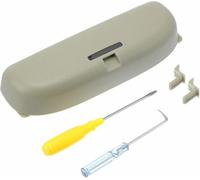 JQHXFDC Étui à Lunettes de Soleil pour Voiture, boîte de Rangement en ABS apte pour Mercedes-Benz apte pour C Class 2008-2015