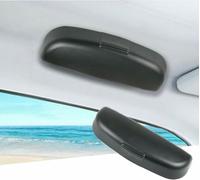 JQHXFDC Étui à Lunettes de Soleil pour Voiture, boîte de Rangement en ABS apte pour Toyota apte pour Yaris (2011-2020)