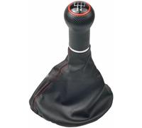 JQHXFDC - Pommeau de Levier de Vitesse de Voiture, Levier de Changement de boîte de Vitesses, Levier de Vitesse en Cuir pour Jetta 3 pour MK3 Vento 1992-1998