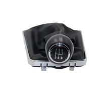 JQHXFDC - Pommeau de levier de vitesse en cuir synthétique pour Opel Astra H 1.6 2004-2010