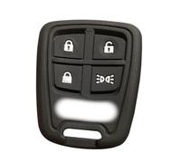 JQHXFDC - Porte-clés de voiture en silicone et cuir carbone pour télécommande Scania Truck