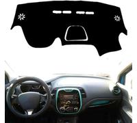 JQHXFDC - Tapis de protection pour tableau de bord de voiture - Anti-reflet - Pour Renault Captur Kaptur 2013 2014 2015 2016 2017 2018 2019