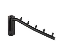 JQK SHR100-ORB Porte-Manteau Mural Pliable en Acier Inoxydable avec Bras pivotant pour vêtements - Système de Suspension, de Rangement, Organisateur Robuste à Fixation Murale (Bronze huilé)