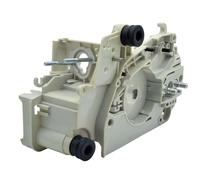 JQLPJSD Carter de Vilebrequin avec tendeur chaîne et ajusteur for Moteur tronçonneuse MS170 MS180 MS 170 180 017 018 Réparation