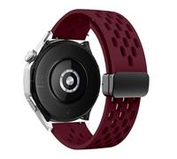 JQQJZLC 18 20 22 mm Slicon magnétique Silicone pour Watch GT 5 46mm 41 mm Sports Sports Band pour GT5 Pro GT4 GT3 GT2 Correa Watchbands