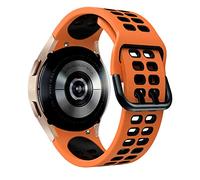 JQQJZLC 20 mm sans lacunes Smart Watch Band pour Samsung Galaxy Watch 4 Classic 46 42mm / Watch4 44 Bracelet en silicone 40 mm (Couleur: Couleur F, taille: classique 42 mm)