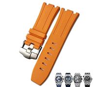 JQQJZLC 28 mm Soft FKM Fluoro Rubber Watch Band pour AP Strap Audemars Piguet Royal Oak Offshore Diving Sports Watch Sports Watch Band