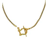 JQQJZLC 925 Collier en fer à cheval en argent sterling pour femmes hommes en fer à cheval