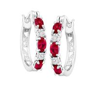JQQJZLC 925 cristaux de boucles d'oreilles à goujon rondes pour femmes Gift accessoires de bijoux