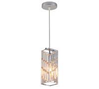 JQQJZLC Aménagement Pendentif Industriel pour l'îlot de Cuisine, Lustre en Cristal de Hauteur réglable, Lampe à Manger de la Lampe