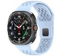 JQQJZLC Bande en silicone respirante douce pour Samsung Galaxy Watch 7 Ultra 47mm Sports Loop Bracelet sans lacune pour Galaxy 7 Ultra 47 mm Bands
