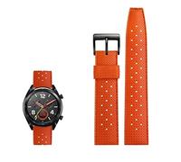 JQQJZLC Bandle de montre en caoutchouc trop fluor tropical pour SRP777J1 Skx Watch Band Diving Bracelet imperméable 20 STACTES DE 22MM (COULEUR: ORANGE NOIR, Taille: 20 mm)