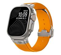 JQQJZLC Bangle de silicone doux pour Ultra 2 1 49mm S10 46 mm Series10 9 8 7 41 45 mm Band de silicone pour iwatch 6 5 4 SE 42 mm 44 mm Bracelet WatchBands Bracelet