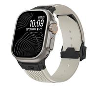 JQQJZLC Bangle de silicone doux pour Ultra 2 1 49mm S10 46 mm Series10 9 8 7 41 45 mm Band de silicone pour iwatch 6 5 4 SE 42 mm 44 mm Bracelet WatchBands Bracelet