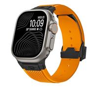 JQQJZLC Bangle de silicone doux pour Ultra 2 1 49mm S10 46 mm Series10 9 8 7 41 45 mm Band de silicone pour iwatch 6 5 4 SE 42 mm 44 mm Bracelet WatchBands Bracelet
