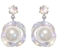 JQQJZLC Boucles d'oreilles pour femmes, boucles d'oreilles étalon