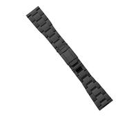JQQJZLC Boulots de Montre 22 mm Band de Montre en Acier Inoxydable