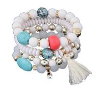 JQQJZLC Bracelet Panzhu, Rosaire Bouddhiste, bacs de Chape