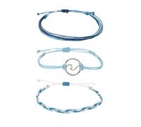 JQQJZLC Bracelets Portables avec du Bracelet Quotidien NFC Femmes Hommes et Adolescents élastiques Big Boucles d'oreilles pour