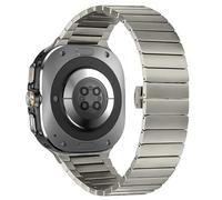 JQQJZLC Broche de luxe pour Samsung Galaxy Watch Bracelet de fermoir à papillon Ultra 47 mm pour Galaxy Watch 47 mm Ultra Metal Titanium Band Correa