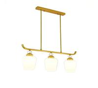 JQQJZLC Chandelier Creative Bar Table Dining Dining Chandelier, Garden Dining Dining Room Very Lighting Lamps, American Three-Head Dining Room Light-A 3 Lights Face Down (B 3 Lumières vers Le Haut)