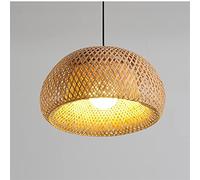 JQQJZLC Chandelier DE Bamboo Vintage Retro Industrie Pendante Lights Hauteur A réglable Main Main Main Main