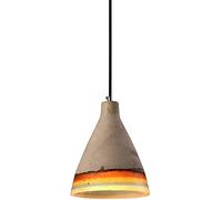JQQJZLC Chandelier de Chambre à Coucher Vintage Industrial E26, American Village Style Pendant Light pour la Salle à Manger du Restaurant, Le Pendentif en Ciment en béton Light-A 17X