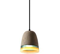 JQQJZLC Chandelier de Chambre à Coucher Vintage Industrial E26, American Village Style Pendant Light pour la Salle à Manger du Restaurant, Le Pendentif en Ciment en béton Light-A 17X