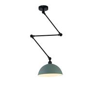 JQQJZLC Chandelier, Lampe, Lustre de tête à tête Simple à tête Simple créative, Plafond de Plafond utilisé dans Les Restaurants, Les couloirs, Les Salons, Les Bars, Les cafés, Schwarz (Vert)